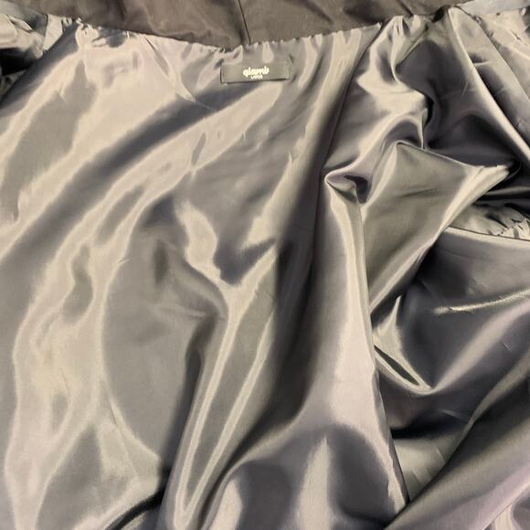 GLAMB Size L Black White Polyester Blend Contrast Stitch Hooded Jacket - Picture 5 of 6